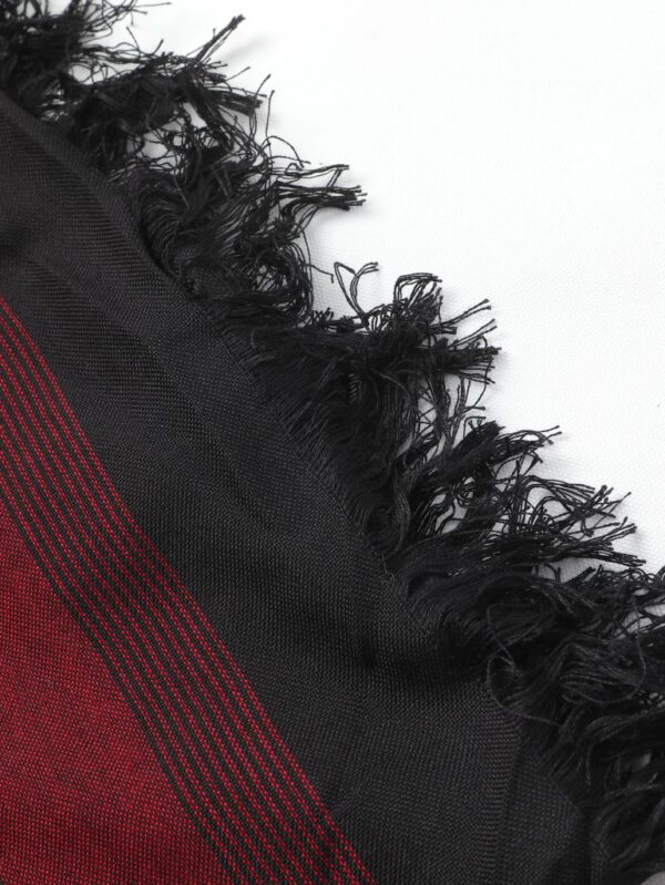 Kefîye - Schal - Schwarzrot – Bild 2