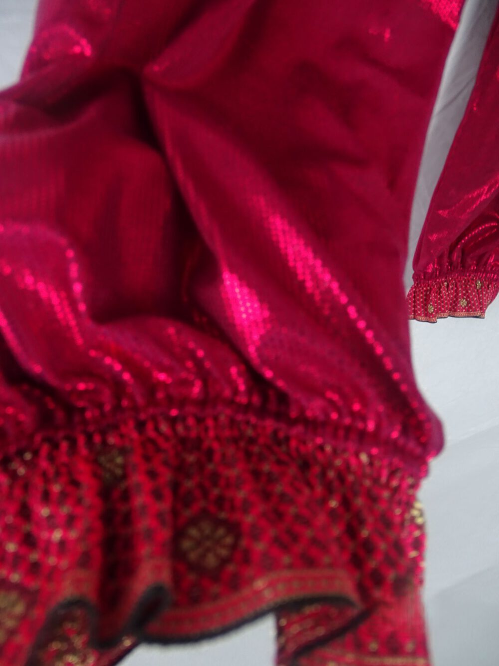 Kurdische Hose - Roter Farbton – Bild 3